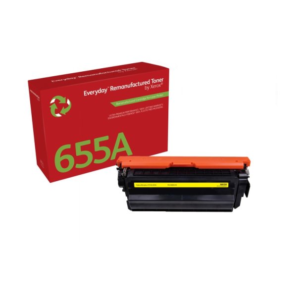 Xerox Everyday Remanufactured Tonerpatron - Yellow - (Svarer til: HP CF452A) - 10500 sider