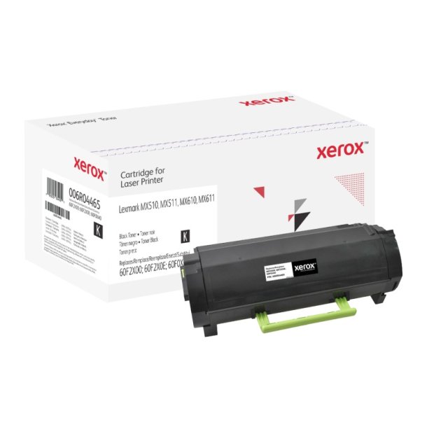 Xerox Everyday Remanufactured Tonerpatron - Sort - (Svarer til: Lexmark 60F2X00) - 20000 sider