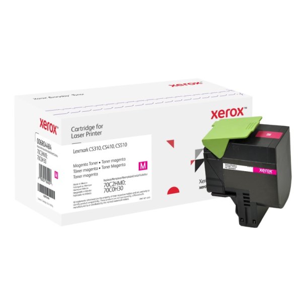 Xerox Everyday Remanufactured Tonerpatron - Magenta - (Svarer til: Lexmark 70C2HM/0H30) - 3000 sider