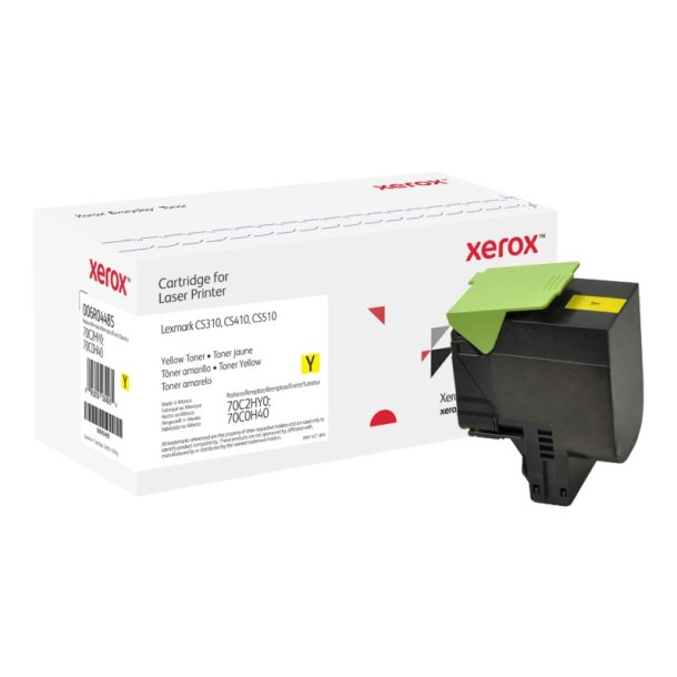 Xerox Everyday Remanufactured Tonerpatron - Yellow - (Svarer til: Lexmark 70C2HY0/0H40) - 3000 sider