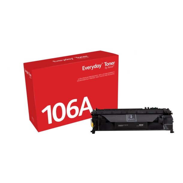 Xerox Everyday Remanufactured Tonerpatron - Sort - (Svarer til: HP W1106A) - 1000 sider