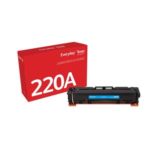 Xerox - Everyday? Cyan Toner by Xerox compatible with HP 220A W2201A, Standard capacity - 1800 pages - Cyan - HP - Stand