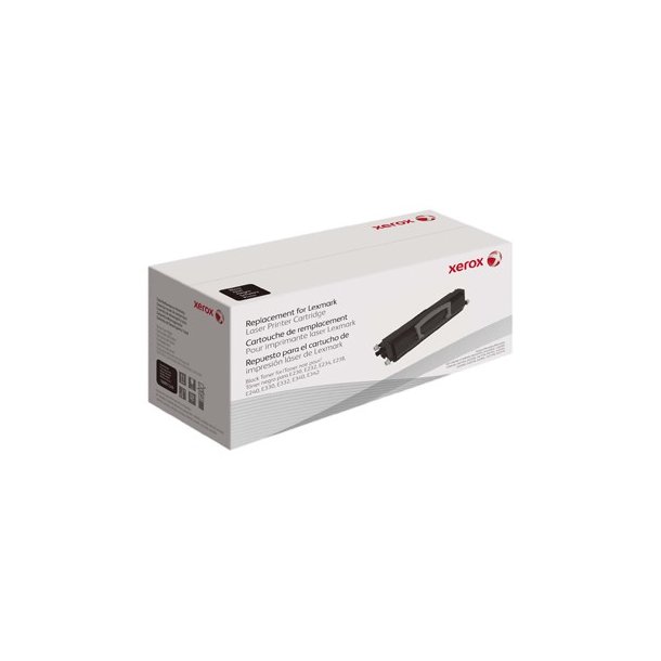 Xerox XRC - Sort toner - Svarende til Lexmark 12A7465, 12A7365 - Kompatibel med Lexmark T6, X6