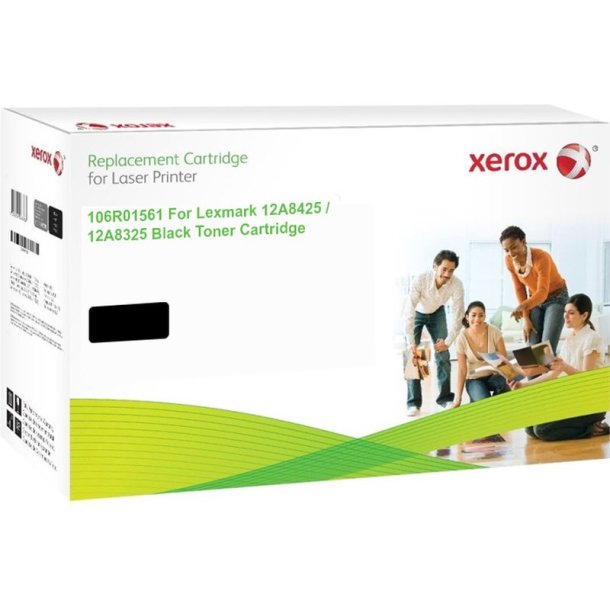 Xerox XRC - Sort toner - Svarende til Lexmark 12A8425, 12A8325 - Kompatibel med Lexmark T430