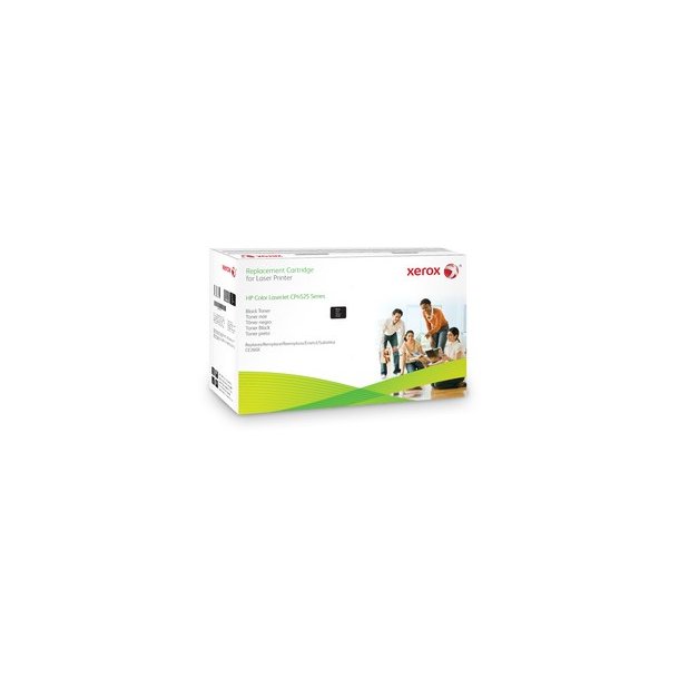 Xerox XRC - Sort toner - Svarende til HP CE260X - Kompatibel med HP Color LaserJet CP4525