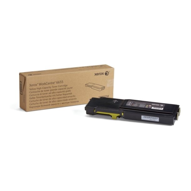 Xerox WorkCentre6655 - original toner - yellow - 7000 sider