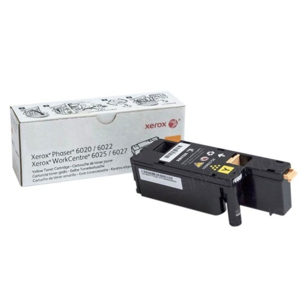 Xerox Phaser 6020 WorkCentre 6025 - original toner - yellow