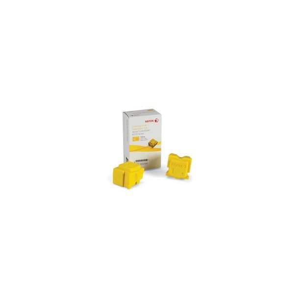 Xerox ColorQube 8570 - solid ink - yellow - 2200 sider - 2 stk.