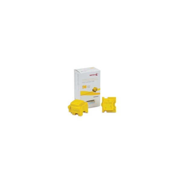 Xerox ColorQube 8700 - solid ink - yellow - 2100 sider - 2 stk.