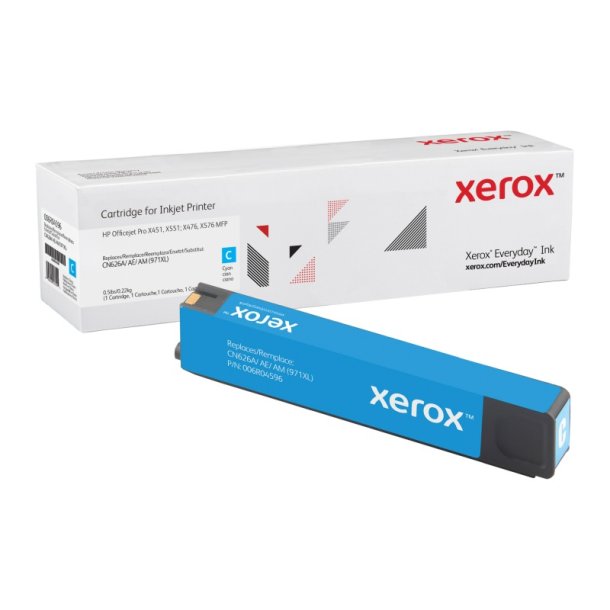 Xerox Everyday Cyan Toner til HP 971XL - CN626AE, CN626A, CN626AM - 6600 Sider