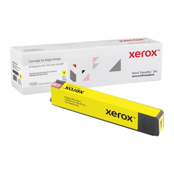 Xerox Everyday Yellow Toner til HP 971XL - CN628AE, CN628A, CN628AM - 6600 Sider