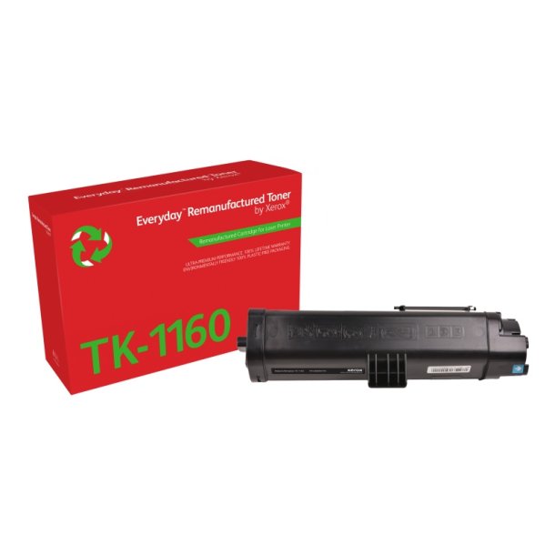 Xerox Everyday Remanufactured Sort toner til Kyocera TK-1160 - 7200 Sider