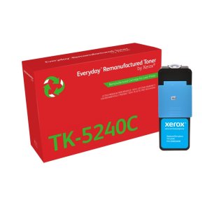 Xerox Everyday Remanufactured Cyan toner til Kyocera TK-5240C - 3000 Sider