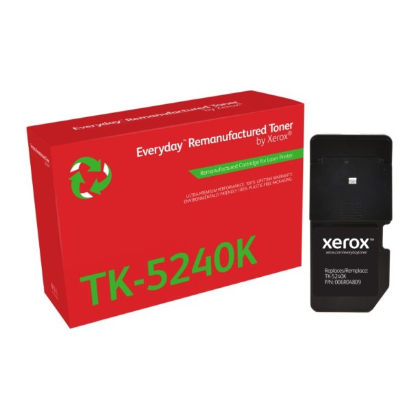 Xerox Everyday Remanufactured Sort toner til Kyocera TK-5240K - 4000 Sider
