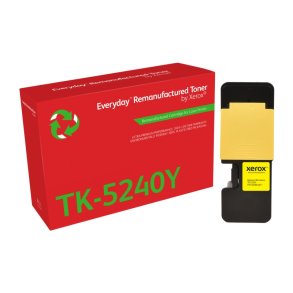 Xerox Everyday Remanufactured Yellow toner til Kyocera TK-5240Y - 3000 Sider