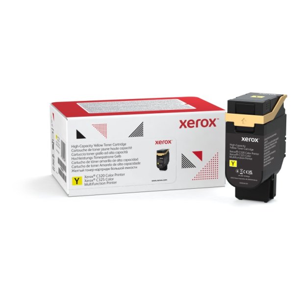 Xerox C320/C325 Yellow original Toner - 5.500 sider