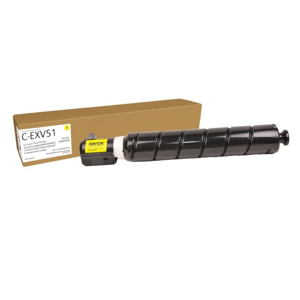 Xerox Everyday Remanufactured Yellow toner til Canon C-EXV51484C002 - 60000 Sider