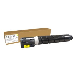 Xerox Everyday Remanufactured Yellow toner til Canon C-EXV58 - 3766C002AA - 60000 Sider