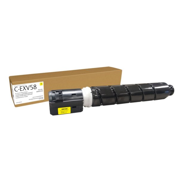 Xerox Everyday Remanufactured Yellow toner til Canon C-EXV58 - 3766C002AA - 60000 Sider