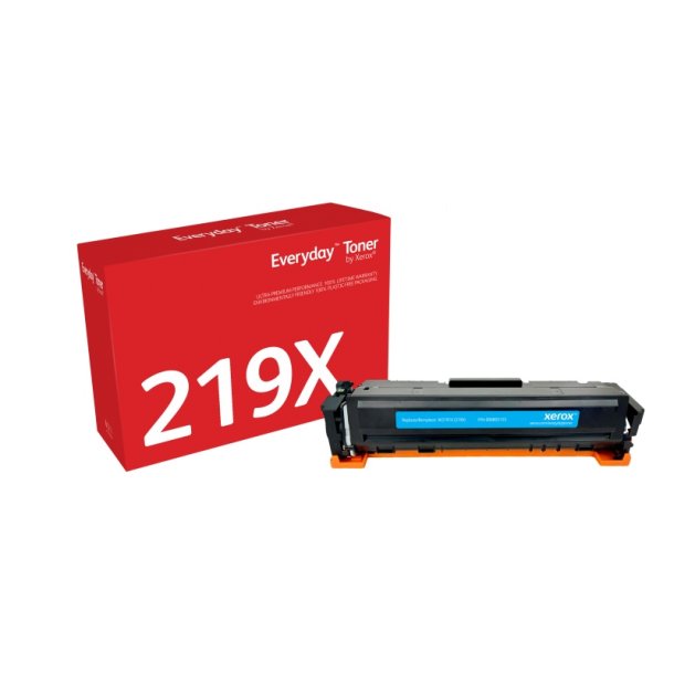 Xerox Everyday Cyan Toner til HP 219X - W2191X - 2500 Sider