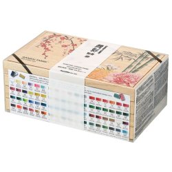 ZIG Gansai Tambi Aquarell 100 &ndash; akvarel farves�t