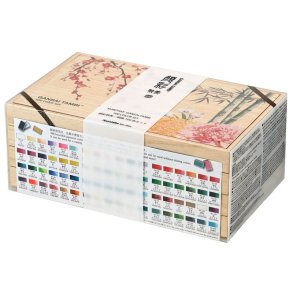 ZIG Gansai Tambi Aquarell 100 &ndash; akvarel farves�t
