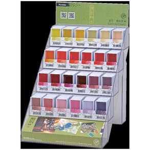 ZIG Gansai Tambi Display s�t 2 - 120 stk. akvarel farver