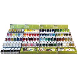 ZIG Gansai Tambi Display st 1 - 150 stk. akvarel farver