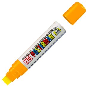 ZIG posterman Marker vandafvis - 15mm gul flydende kridtmarker