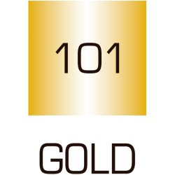 ZIG posterman Marker vandafvis - 1mm guld flydende kridtmarker