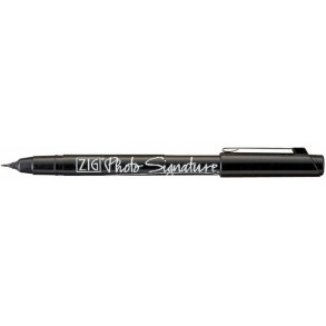 ZIG Foto Signature fineliner pen - 0,5mm sort signatur pen