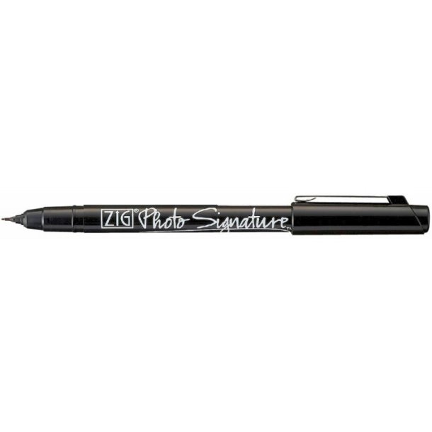 ZIG Foto Signature pen - 0,5mm - sort