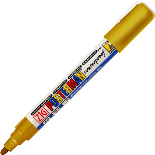 ZIG Marker - Posterman - 2mm - guld