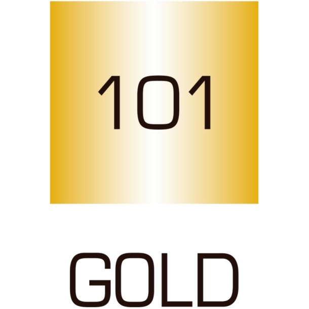 ZIG posterman Marker vandafvis - 2mm guld flydende kridtmarker