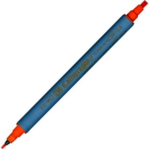 ZIG Kuretake calligraphy pen II TC-3100 - Dualtip 2/3,5mm orange