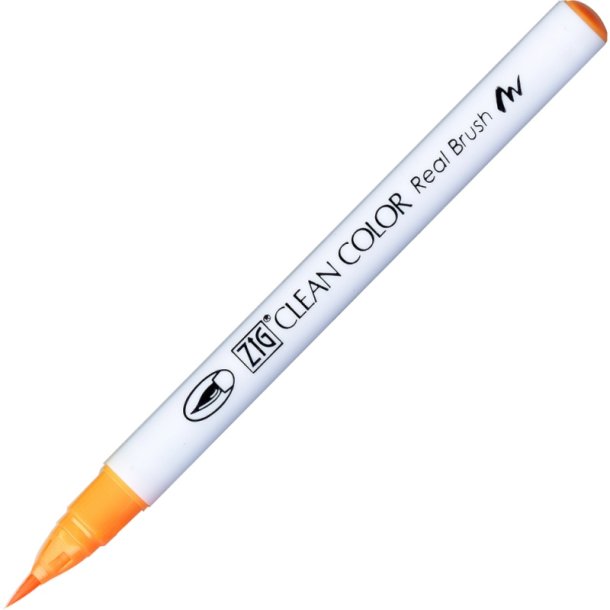 ZIG Clean Color Pensel - Pen 002 - fluorescerende Orange