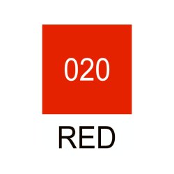 ZIG Clean Color Pensel - Pen 020 - fluorescerende Rd