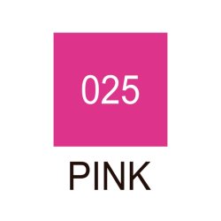ZIG Clean Color Pensel - Pen 025 - fluorescerende Pink
