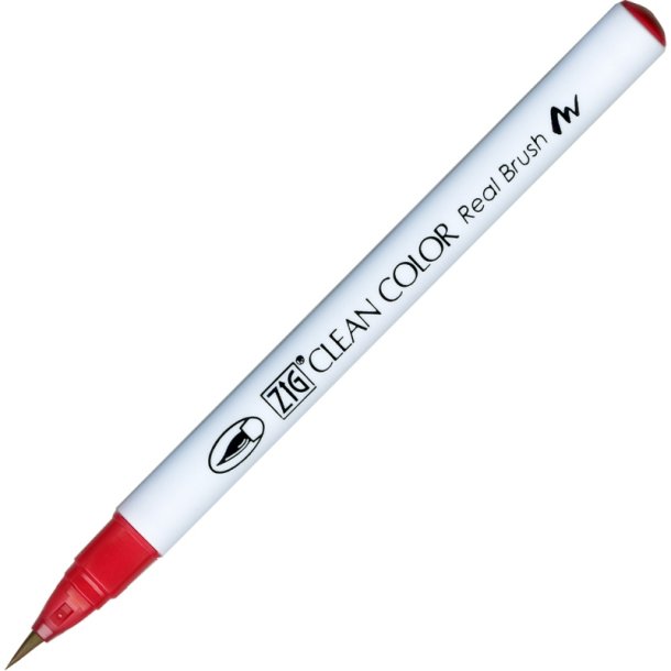 ZIG Clean Color Pensel - Pen 029 - fluorescerende Geranium Rd