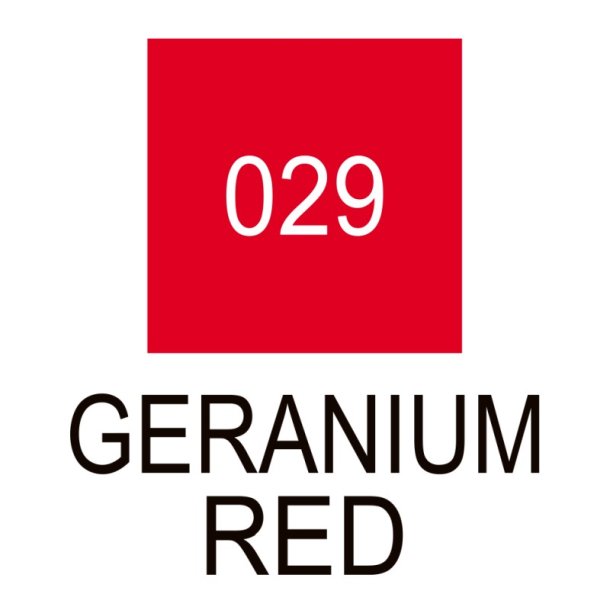 ZIG Clean Color Pensel - Pen 029 - fluorescerende Geranium Rd