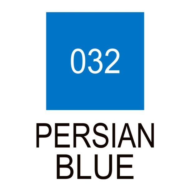 ZIG Clean Color Pensel - Pen 032 - fluorescerende Persisk bl