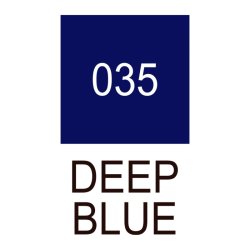 ZIG Clean Color Pensel - Pen 035 - fluorescerende Dyb Bl