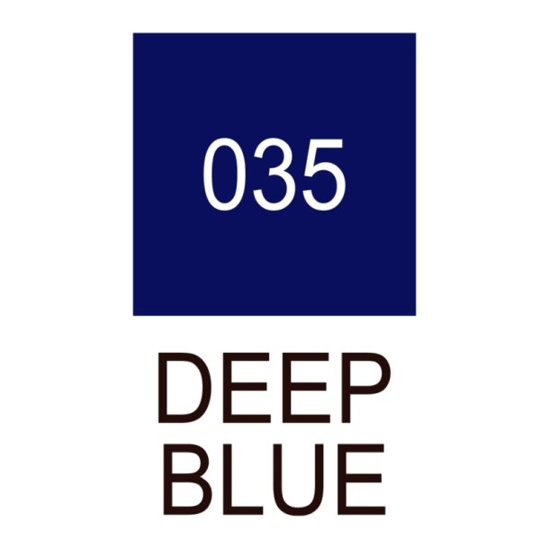 ZIG Clean Color Pensel - Pen 035 - fluorescerende Dyb Bl