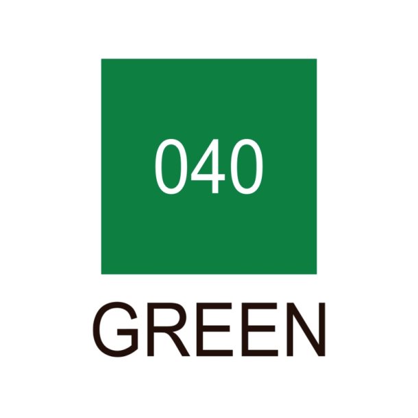 ZIG Clean Color Pensel - Pen 040 - fluorescerende Grn