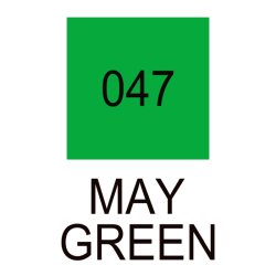 ZIG Clean Color Pensel - Pen 047 - fluorescerende Maj Grn