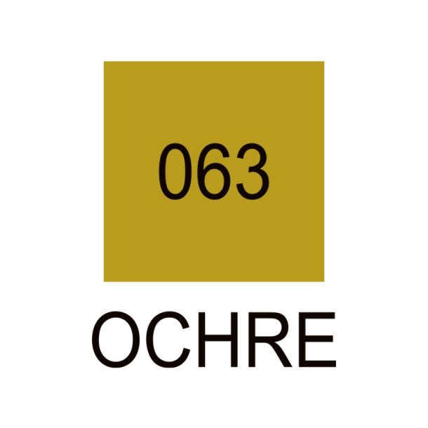 ZIG Clean Color Pensel - Pen 063 - fluorescerende Okker