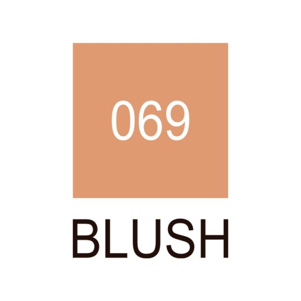 ZIG Clean Color Pensel - Pen 069 - fluorescerende Blush