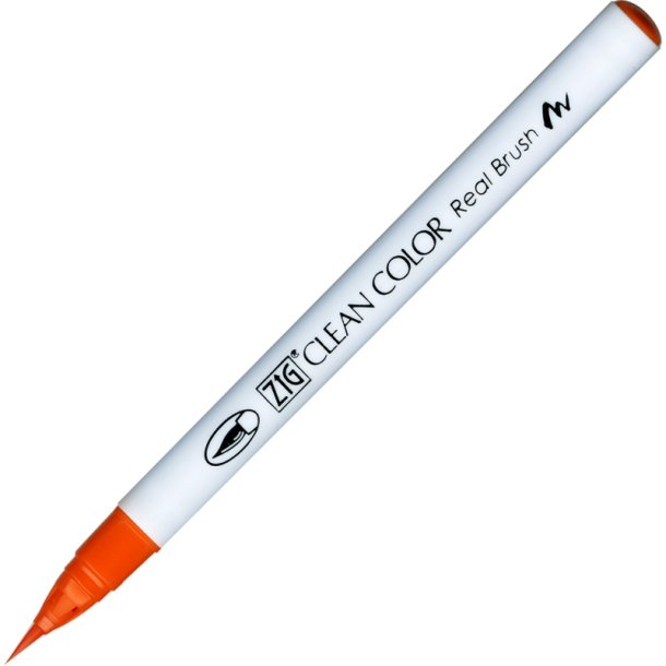 ZIG Clean Color Pensel - Pen 070 - fluorescerende Orange