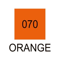 ZIG Clean Color Pensel - Pen 070 - fluorescerende Orange