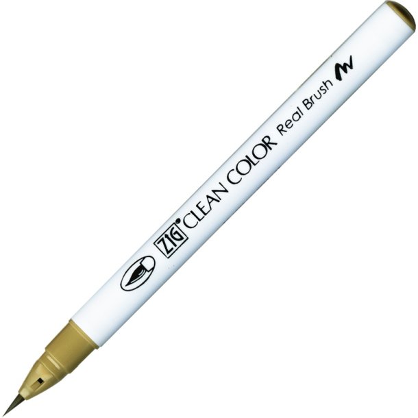 ZIG Clean Color Pensel - Pen 075 - fluorescerende Tegl Beige